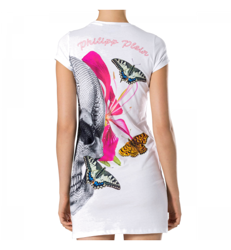 T-krekls DSQUARED2 Butterfly And Flowers