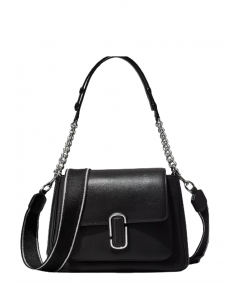 Soma MARC JACOBS The Chain Satchel Black Silver