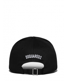 Beisbola cepure DSQUARED2 Icon Splash Black