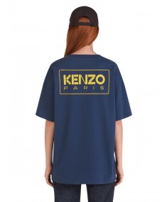 T-krekls KENZO Paris Logo Midnight Blue