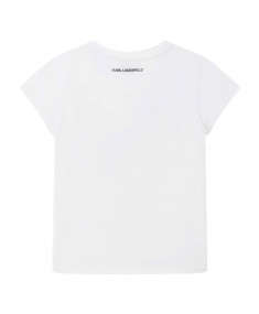 T-krekls KARL LAGERFELD Z15354 White