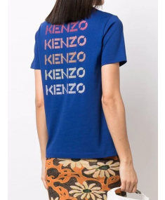 T-krekls KENZO Logo Loose Electric Blue