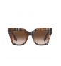 Saulesbrilles BURBERRY Kitty BE4364 39671349 Check Brown