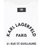 T-krekls KARL LAGERFELD Z15351 White